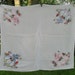 Vintage Tablecloth, Table Topper, Ladies with flowers, Princess,