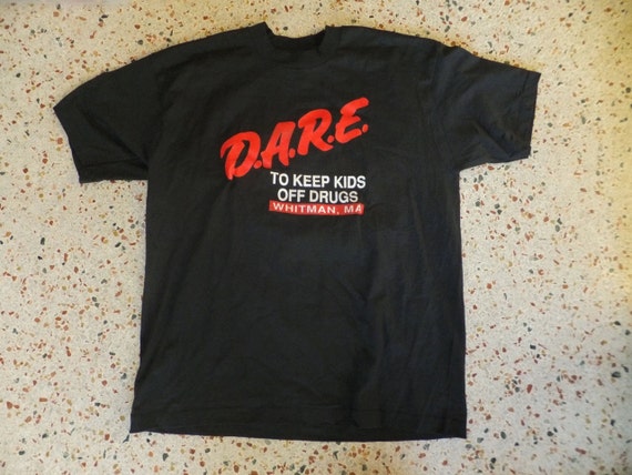dare to keep off drugs t shirt