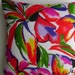 Island Flowers Handmade Pillow Tropical John Kaldor Vintage Print