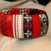 Red White and Black Bangle