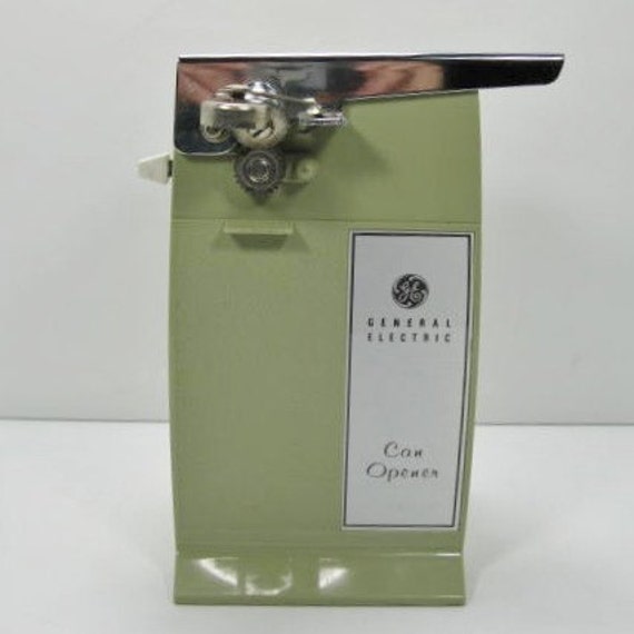 Electric Can Opener Avocado Green