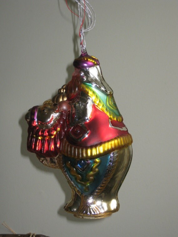 Vintage Dept 56 Wiseman on Camel Oversized Jumbo Ornament