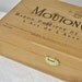 Vintage Wood Hinged Wine Box Mouton Cadet Wooden Storage Container French Cottage Decor