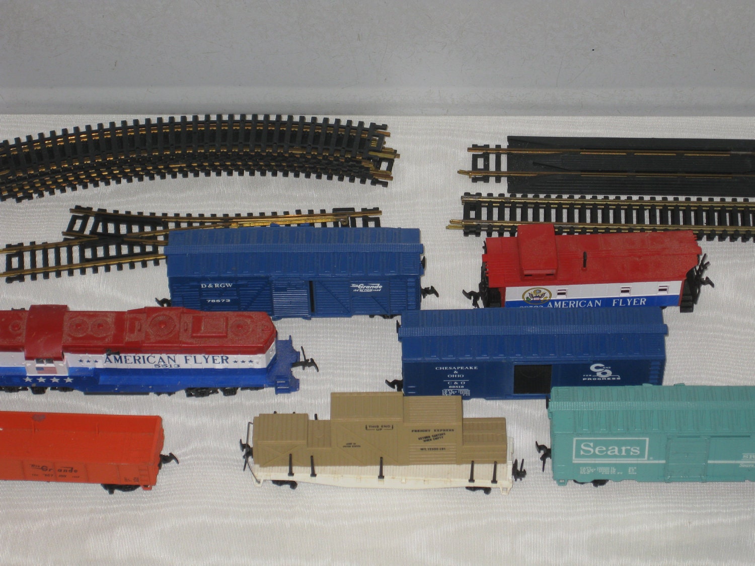 Lionel Train Set American Flyer Collection by maggiemaevintage