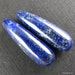 FALL SALE: Lapis Lazuli Designer Smooth Drop Matched Pair