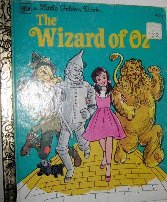 The Wizard Of Oz Little Golden Book 310 2 Sixth Printing