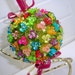 RESERVED...Vintage Christmas Beaded Ornament