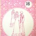vintage patterns pacifica 3062 - ruffle maxi dresses - (1970s) - UNCUT