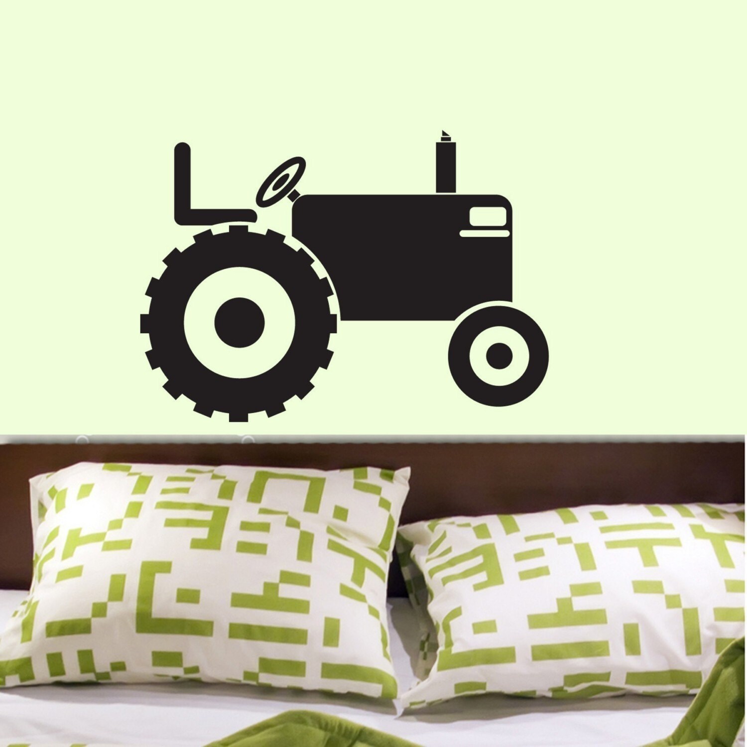 Tractor Customized Vinyl Wall Decal Graphics by Walls