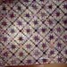 Queen Size Bed Quilt Purple Star 99