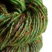The Scent of Pine - Recycled Silk Sari Yarn - 178 yds, Worsted/Sport, Single Ply