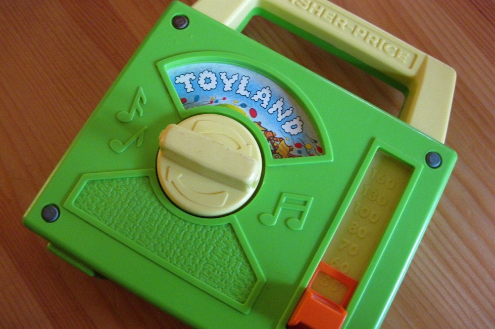Vintage FisherPrice music box / radio Toyland