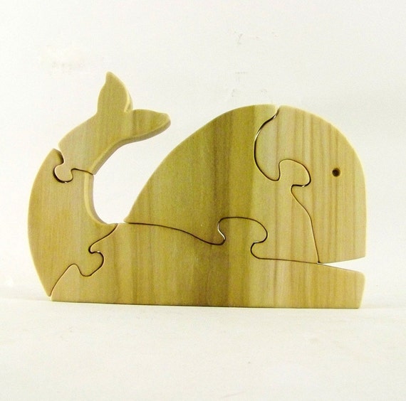 Whale Wood Puzzle