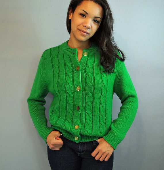 Vintage cardigan womens