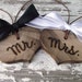 Mr. and Mrs. Wood Heart Charms - Wood Burned Toasting Glass Heart Charms - Rustic for a Southern or Woodland Wedding