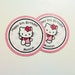 30 Kitty Inspired Birthday Labels