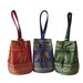 Thai Cotton Cone/Spindle Bag--Red