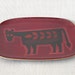 RESERVED FOR G AVER - Rectangular Enamel Plate by Miguel Pineda