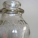 Clear Glass Milk Bottle. Forsgate Farms. Perfect for Your Country Cottage or Farmhouse Decor.