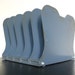 Industrial Chic. STEEL GREY Metal File Organizer for Home or Office.
