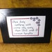 Nothing Will Come My Way Spiritual Saying - Framed Hand Stitched Counted Cross Stitch God and I Inspirational Sentiment