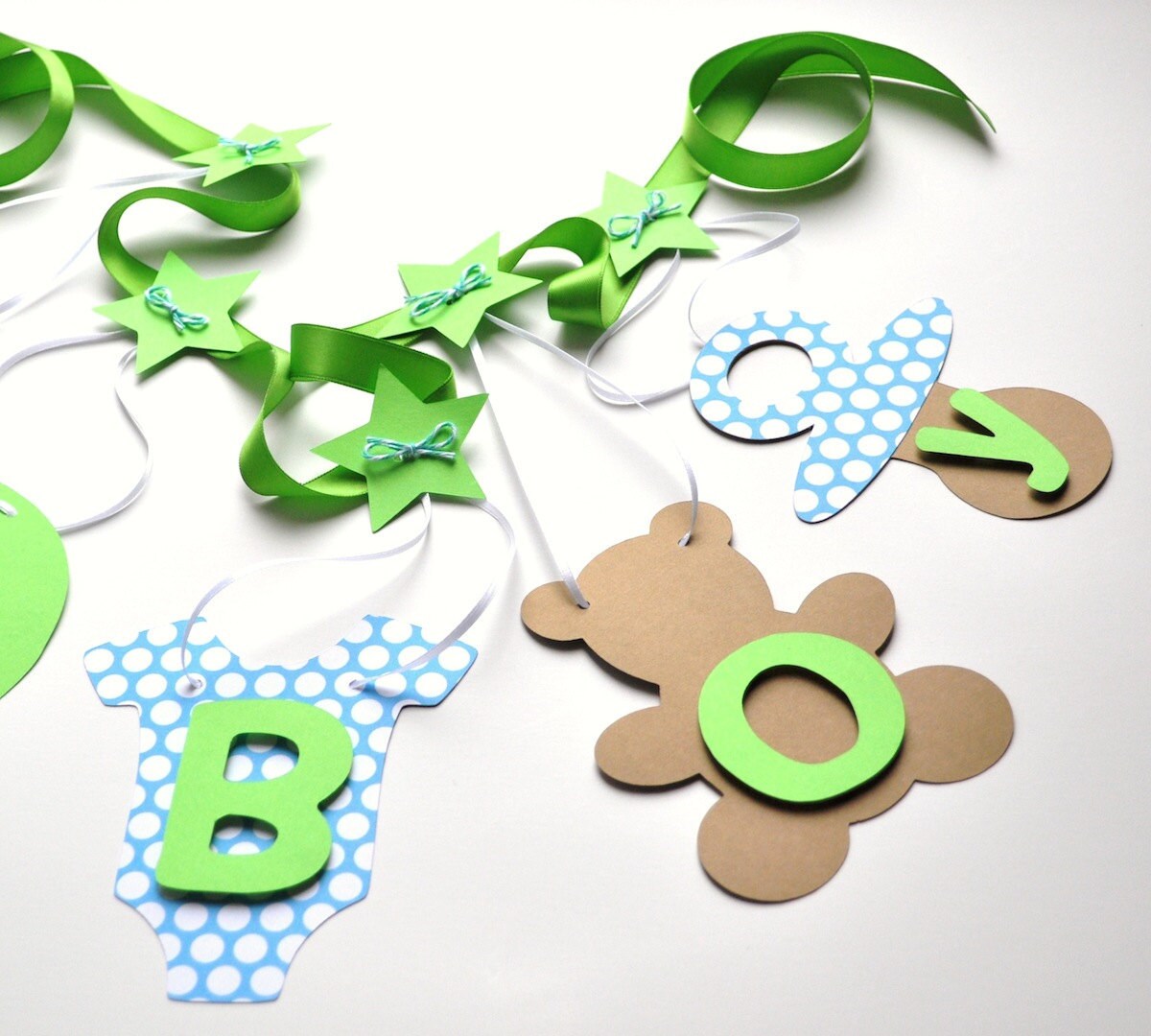 Turquoise And Lime Green Baby Shower Decorations It's A