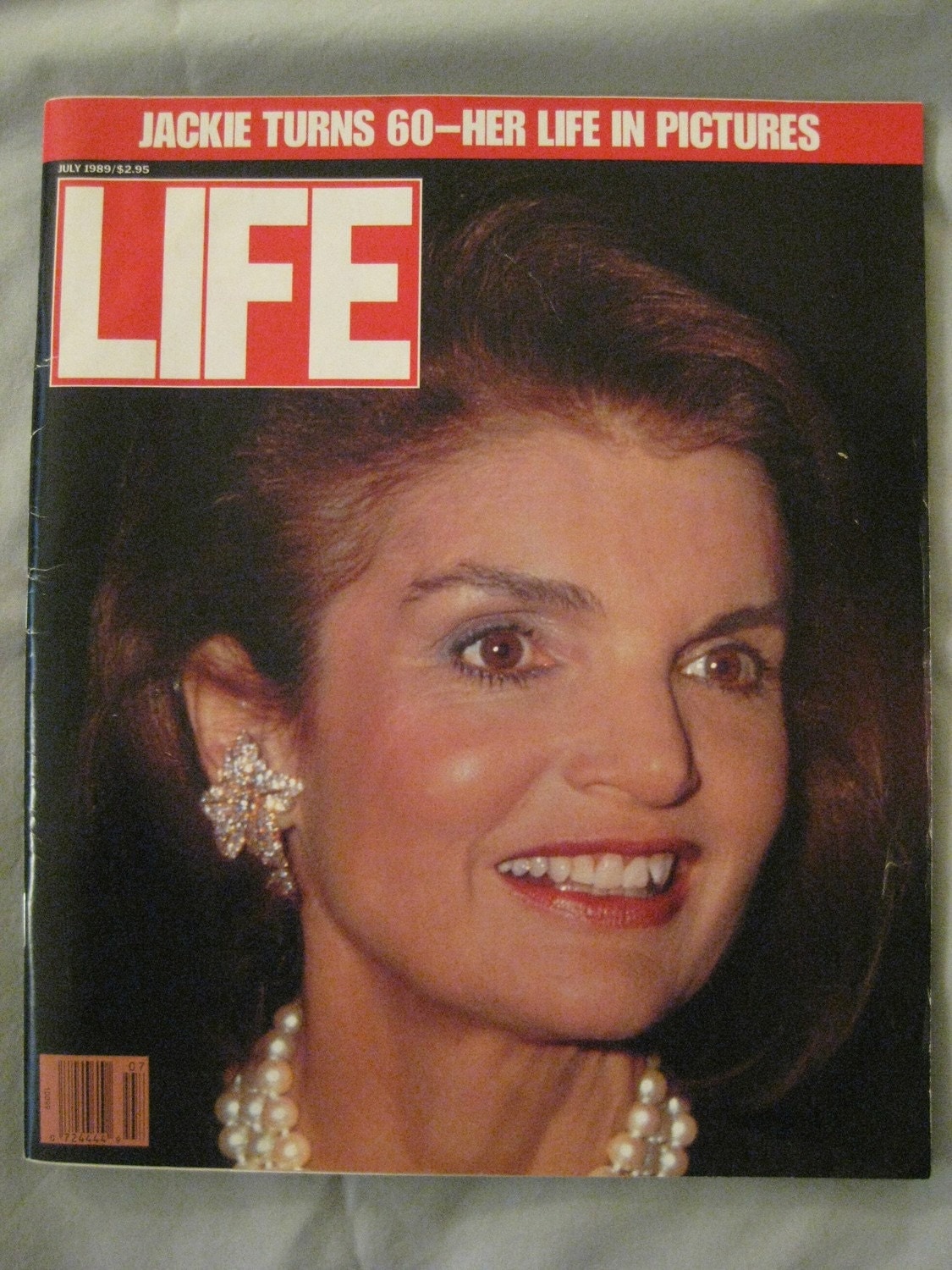 Life Magazine July 1989 Jackie Jacqueline Kennedy Onassis