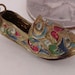 Miniature Shoe Pendant - Enamel Over Brass