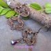2 Trinity Vintage Patina Nouveau Fold Over Bails