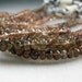 Andalusite ,Rondelles, AAA, Micro Faceted ,3-3.5mm