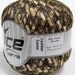 ice ladder ribbon yarns trellis lurex metallic gold soft sparkly 1 skein yarn shipping charge at USPS cost pattern knitting shimmering