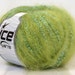 mohair wool blend yarn ice yarns green turquoise fuzzy soft 1 skein 50 gr ships from usa 76 yards fiber content acrylic polyester