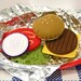 Wool Felt Play Food - Cheeseburger
