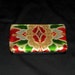 Recycled Kimono Silk Cosmetic Gadget Bag - Metallic