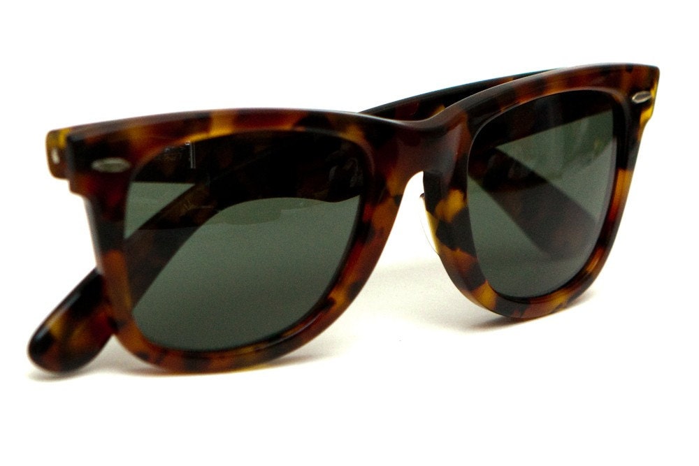 Vintage Ray-Ban Wayfarer I Tortoise Sunglasses Original