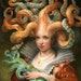 Contessa with Squid (print)