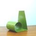Bookend Green Metal Expanding Modernist