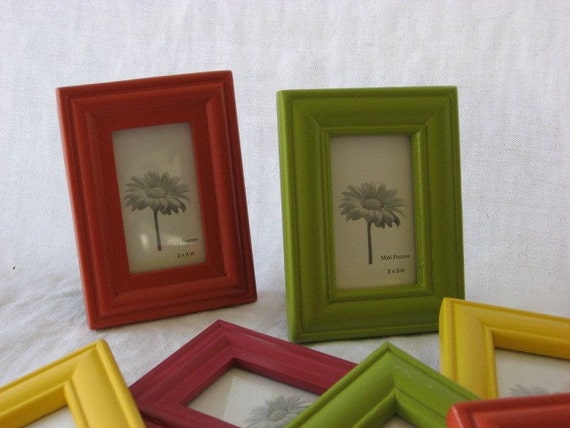 Miniature Picture Frames 2 x 3 by CindyRaeCollection on Etsy