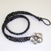Black Leather Wrap Bracelet