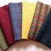 Hand Dyed Felted Wool, 8inx 8in. for Applique, Penny Rugs, Sewing Projects - W842