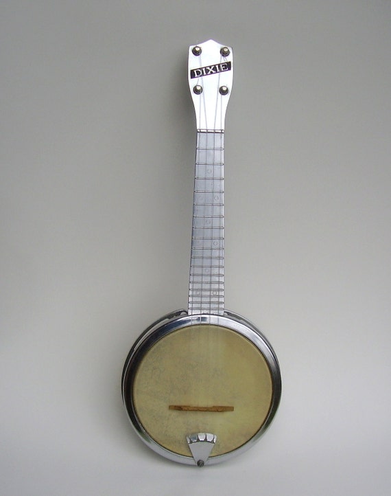 Dixie Banjo all steel Ukulele by ReUnited on Etsy
