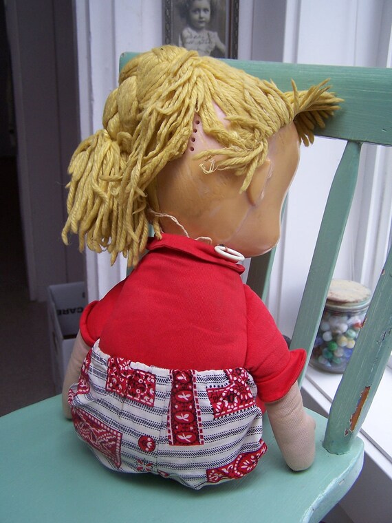 Sister Belle pull string talking doll Mattel 1961 Casper the