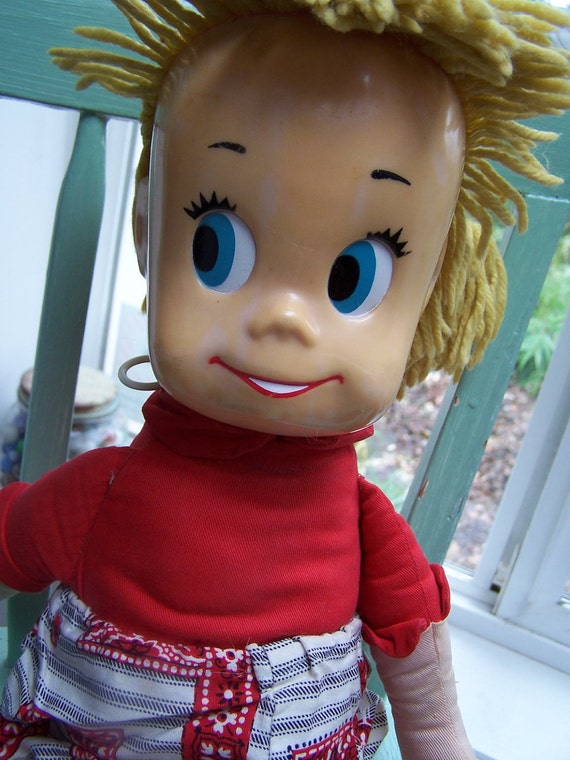 big face doll