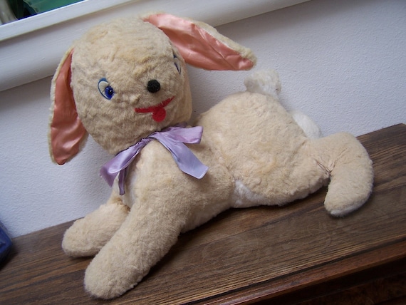 old stuffed bunny