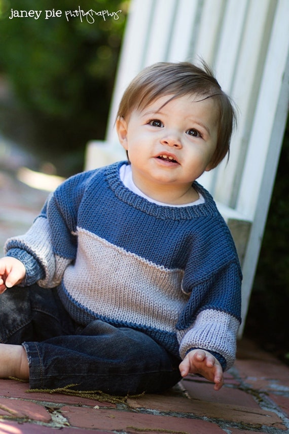 Children Clothing Hand Knit Baby Sweater Boys KENNEDY