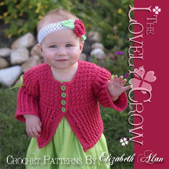 Children Cardigan Crochet Pattern Vest Sweater or Cardigan