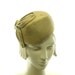Handmade Hat - Pillbox Hat for Women - Retro Style Straw Cocktail Hat - Womens Dress Hat