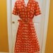 Sweet Vintage Leslie Fay Red Dress