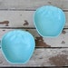 California Blue Pottery Apples