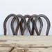 Rustic Decor Lucky Metal Horseshoes